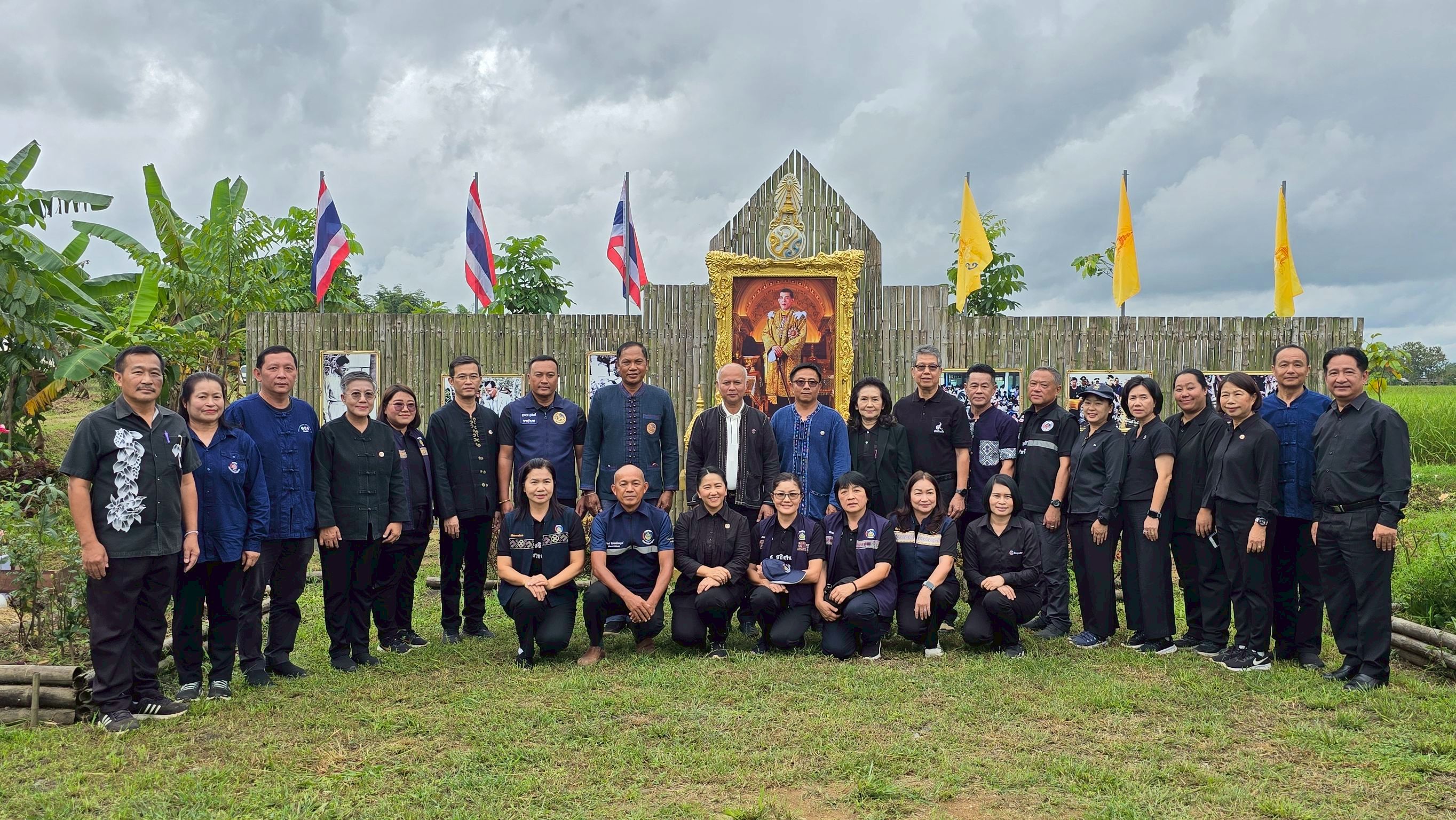 พช.เชียงแสน ร่วมกิจกรรมเอามื้อสามัคคีโคก หนอง นา อารยเกษตร ระดับจังหวัดเชียงราย