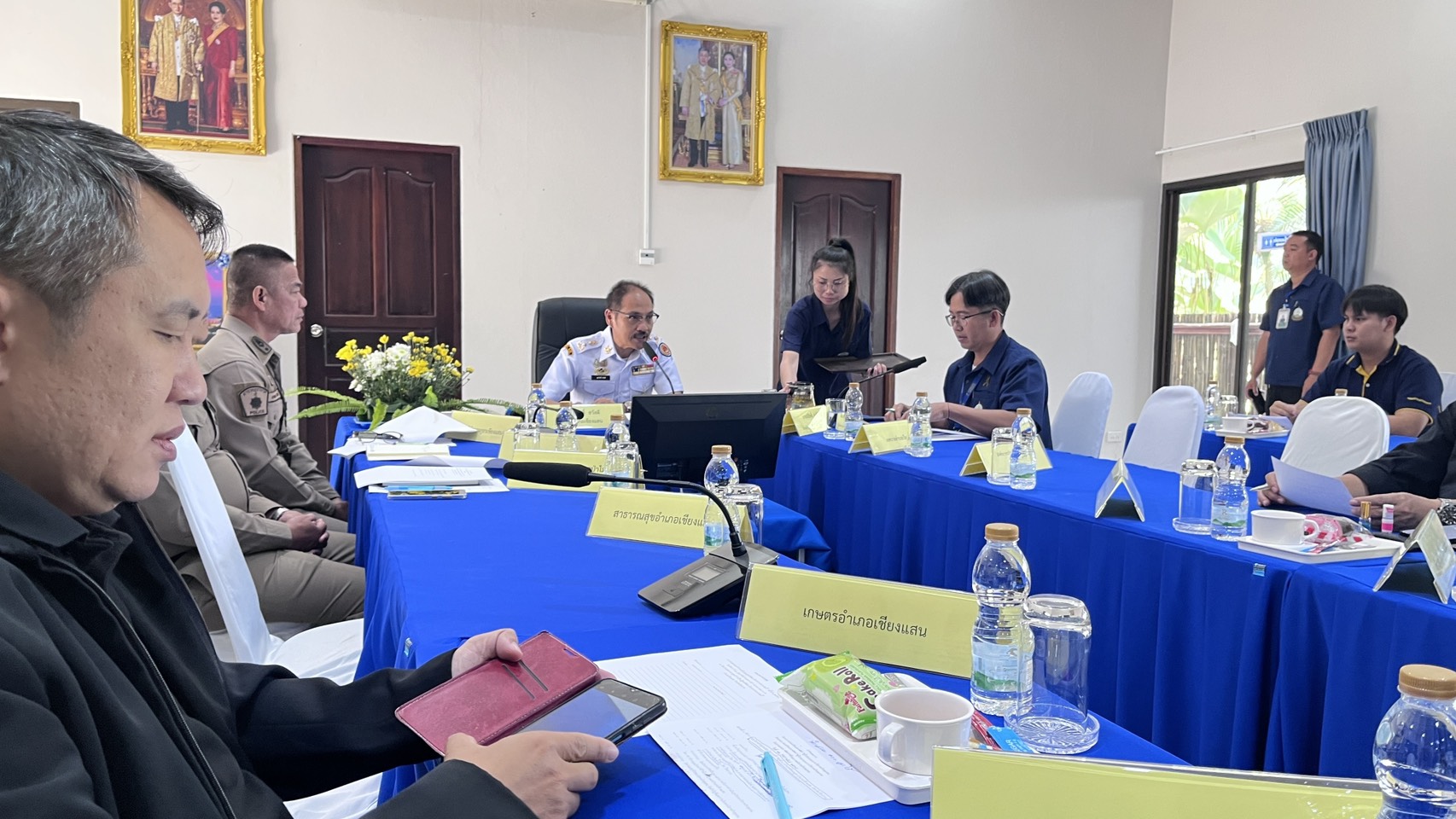 พช.เชียงแสน ร่วมการประชุมคณะทำงานสนับสนุนศูนย์พัฒฯาโครงการหลวงสะโง้ ครั้งที่ 1/2569