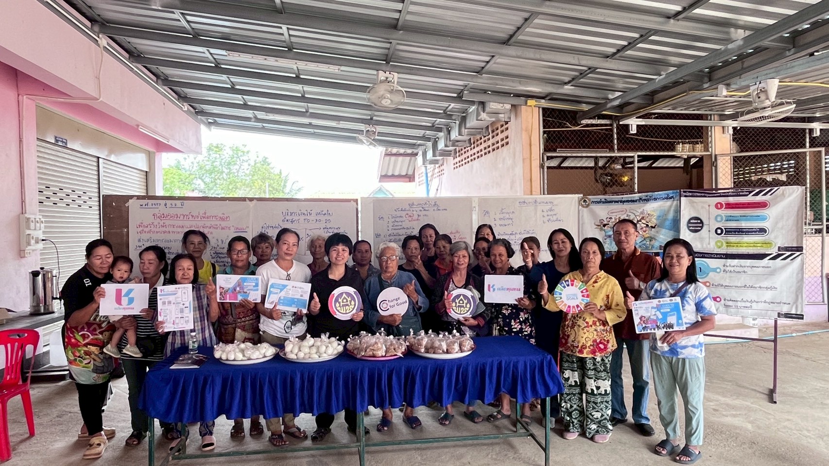 พช.เชียงแสน ดำเนินโครงการส่งเสริมประชาชนกลุ่มเป้าหมายเข้าถึงแหล่งทุน โครงการแก้ไขปัญหาความยากจน (กข.คจ.) อบรมอาชีพทำไข่เค็มและแหนม