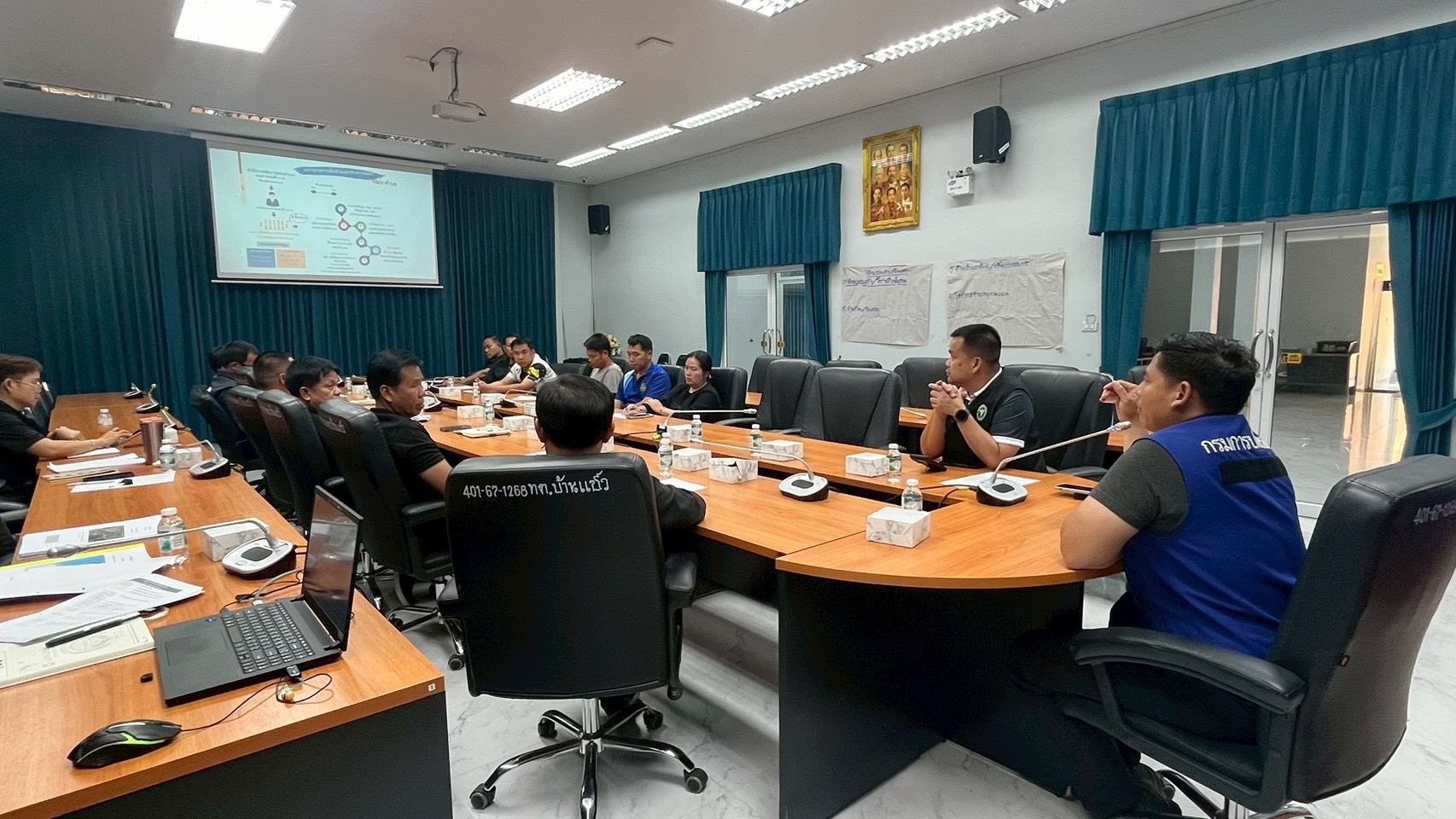 สพอ.เชียงแสน ดำเนินโครงการประชุมเชิงปฏิบัติการจัดทำแผนพัฒนาตำบล