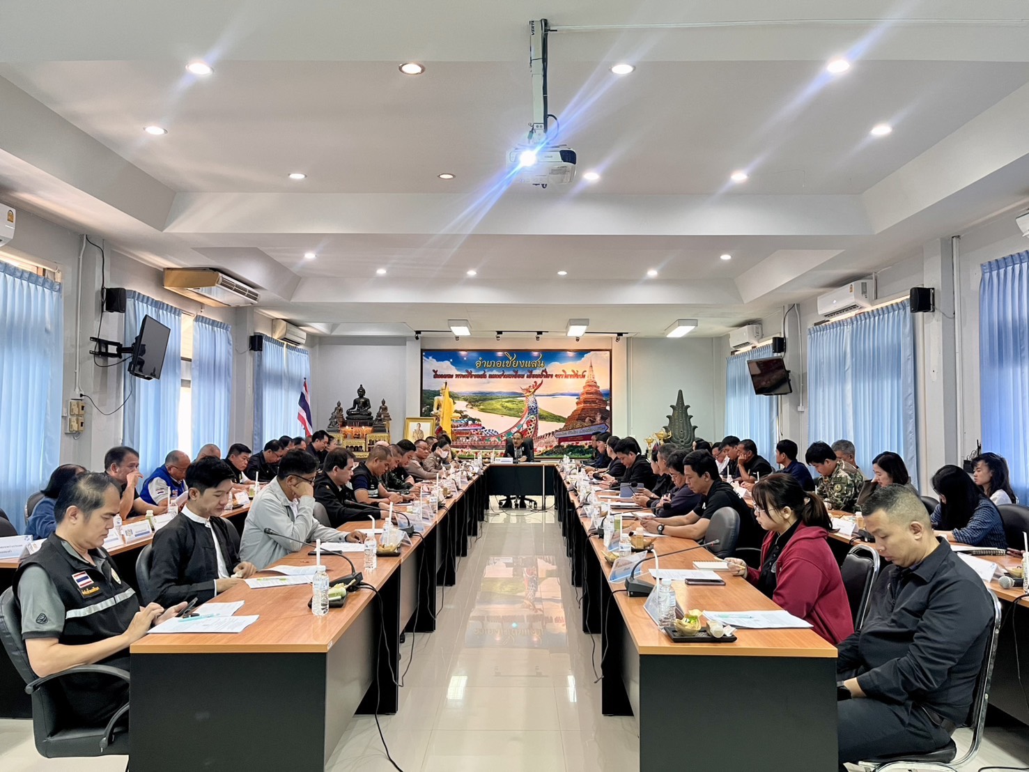 พช.เชียงแสน ร่วมประชุมหัวหน้าส่วนราชการ ประจำเดือนพฤษภาคม 2569