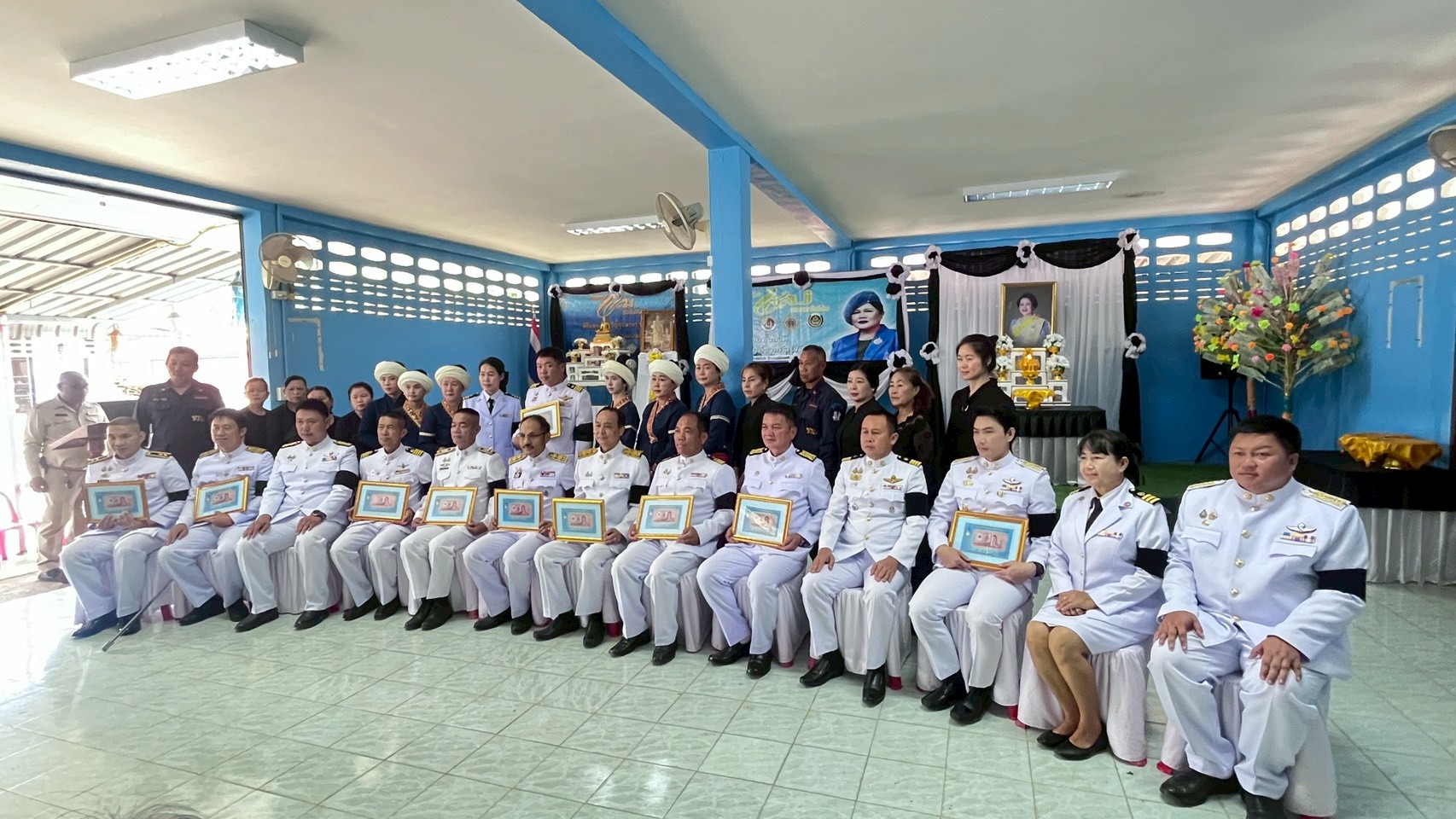 พช.เชียงแสน ร่วมพิธีแห่อัญเชิญและแลกเงินขวัญถุงพระราชทานกองทุนแม่ของแผ่นดิน บ้านวังลาว ต.เวียง อ.เชียงแสน จ.เชียงราย