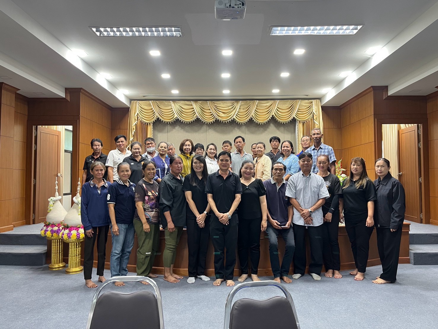  พช.เชียงแสน จัดประชุมคัดเลือกผู้นำอาสาพัฒนาชุมชน (ผู้นำ อช.) และคณะกรรมการชมรม อช. ระดับตำบล ตำบลป่าสัก